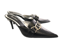 Damen High Heel Plateau Pumps Abendschuhe Stilettos Black # 17089