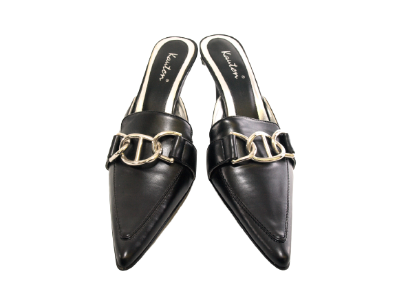 Escarpins à talons hauts et plateforme pour femme, chaussures de soirée, stilettos, noir # 17089