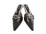Damen High Heel Plateau Pumps Abendschuhe Stilettos Black # 17089