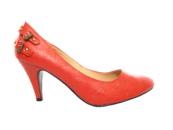 Women's High Heel Platform Pumps Evening Shoes Stilettos Red # 7115