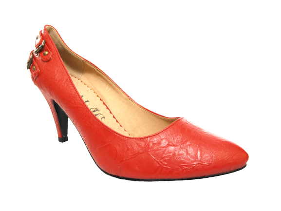 Women's High Heel Platform Pumps Evening Shoes Stilettos Red # 7115