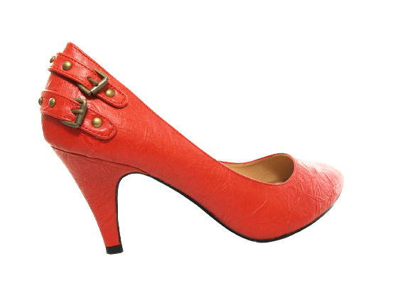Women's High Heel Platform Pumps Evening Shoes Stilettos Red # 7115
