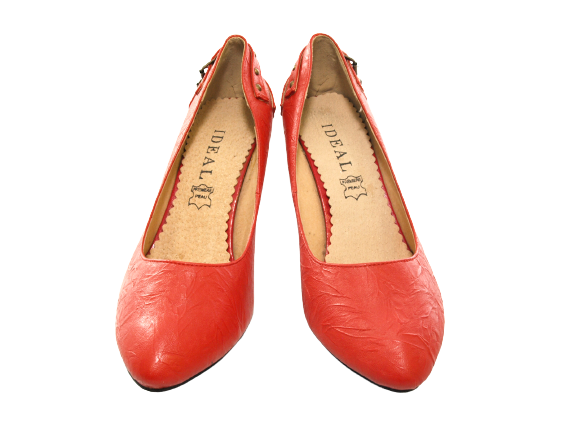 Women's High Heel Platform Pumps Evening Shoes Stilettos Red # 7115