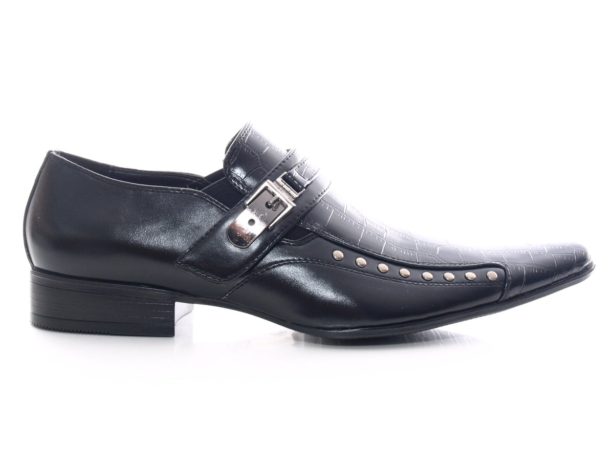 Chaussures habillées de ville pour homme, chaussures de costume, chaussures de soirée, noir # 1015815
