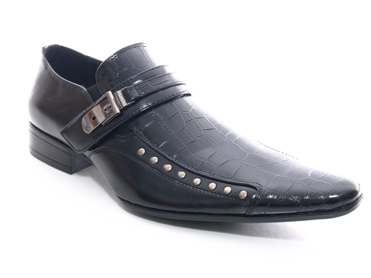 Chaussures habillées de ville pour homme, chaussures de costume, chaussures de soirée, noir # 1015815