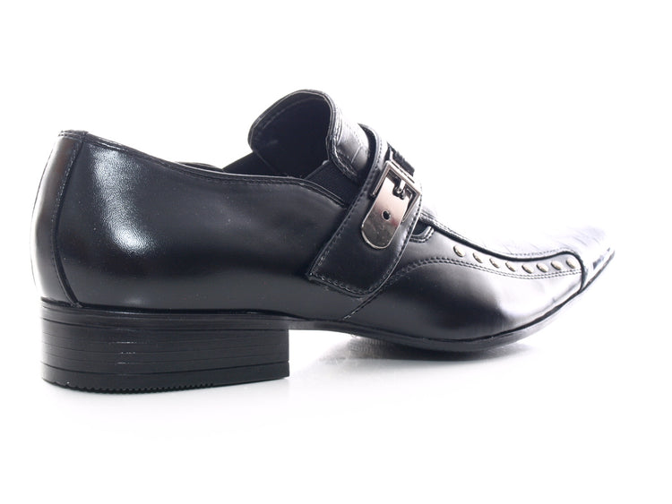 Chaussures habillées de ville pour homme, chaussures de costume, chaussures de soirée, noir # 1015815