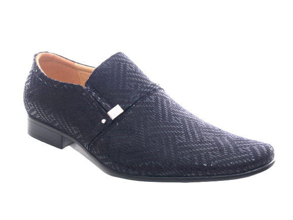Chaussures basses de ville pour homme, chaussures de costume, chaussures de soirée, noir # 157-95