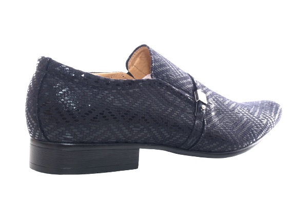 Chaussures basses de ville pour homme, chaussures de costume, chaussures de soirée, noir # 157-95