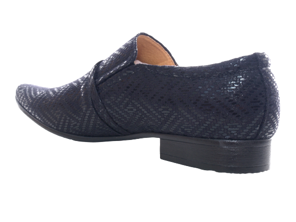 Chaussures basses de ville pour homme, chaussures de costume, chaussures de soirée, noir # 157-95