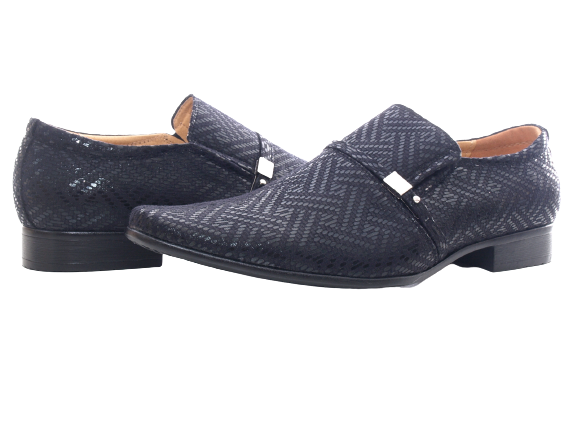 Chaussures basses de ville pour homme, chaussures de costume, chaussures de soirée, noir # 157-95