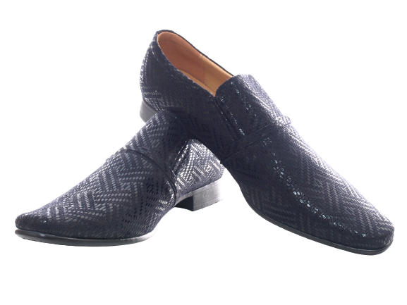 Chaussures basses de ville pour homme, chaussures de costume, chaussures de soirée, noir # 157-95