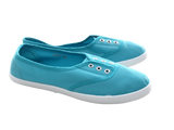 Damen Slipper Ballerina Loafer Mokassins Slip On Flats Freizeit Blue # 015