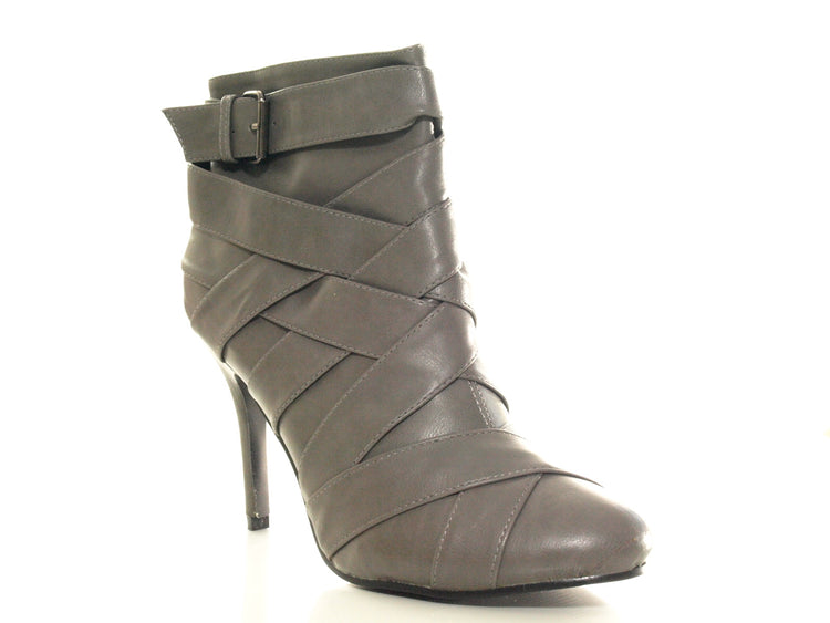 Damen Ankle Boots / Stiefelette Grey # 31