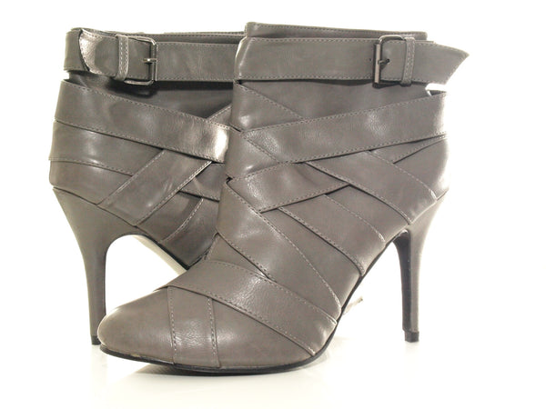 Damen Ankle Boots / Stiefelette Grey # 31