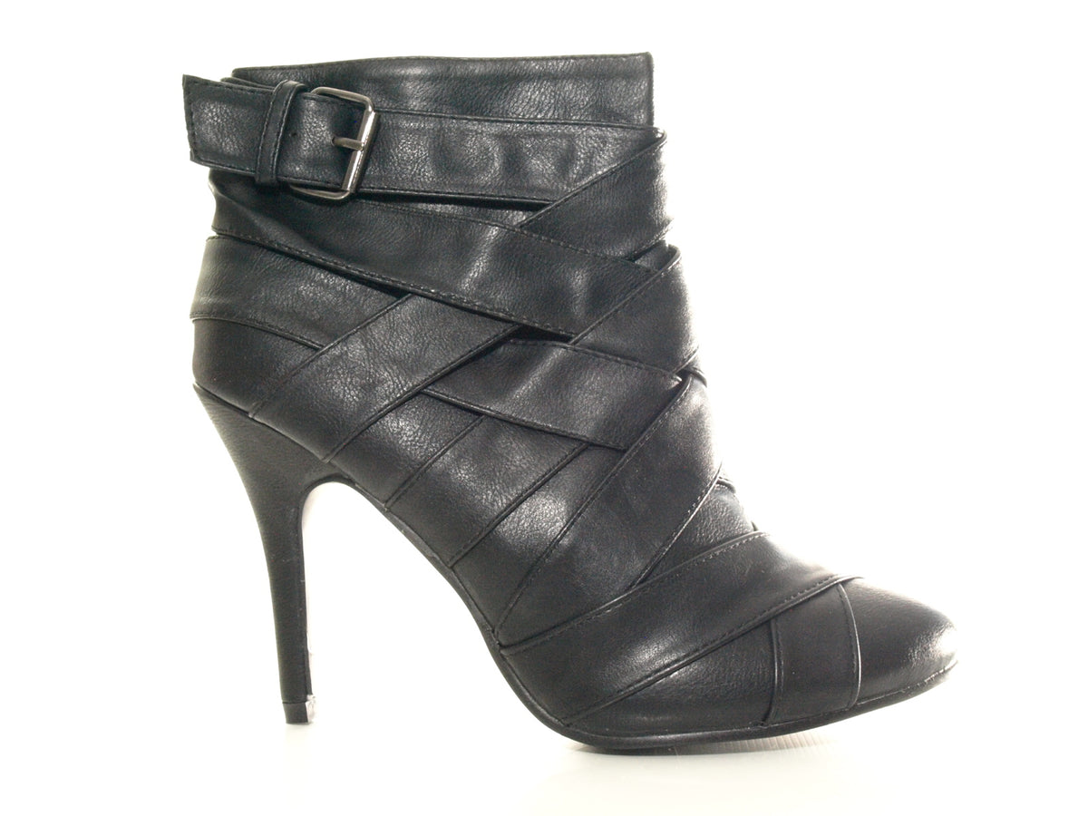 Damen Ankle Boots / Stiefelette Black # 31