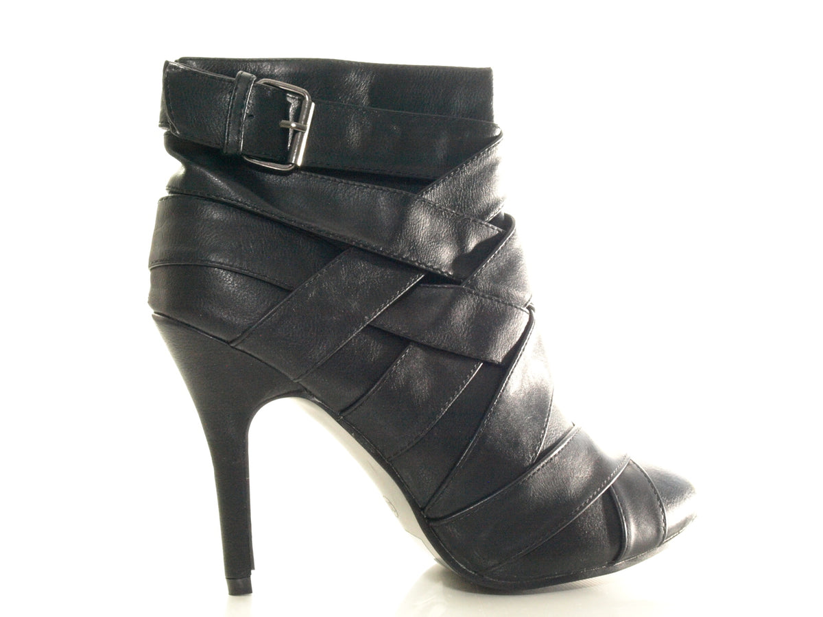Damen Ankle Boots / Stiefelette Black # 31