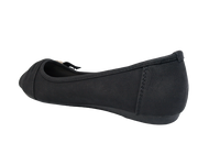 Damen Slipper Halbschuhe Ballerina Loafer Mokassins Slip On Flats Freizeit Black # 8187