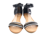 Damen  Sandalen Sommerschuhe Sandaletten Black # 62