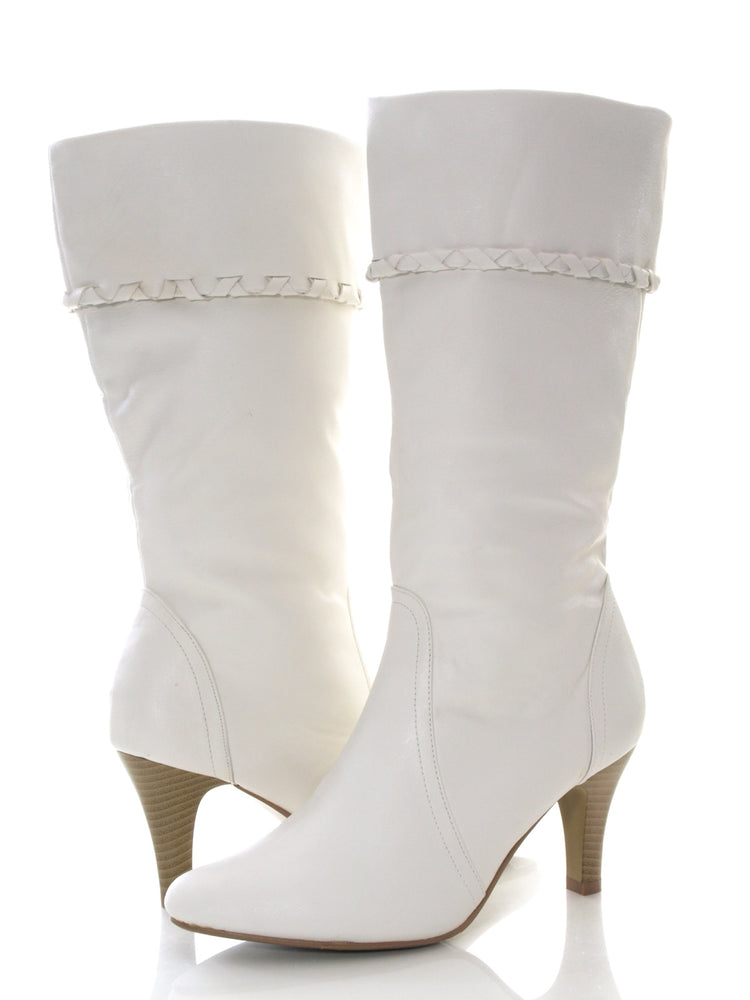 Women's boots white # 36-1