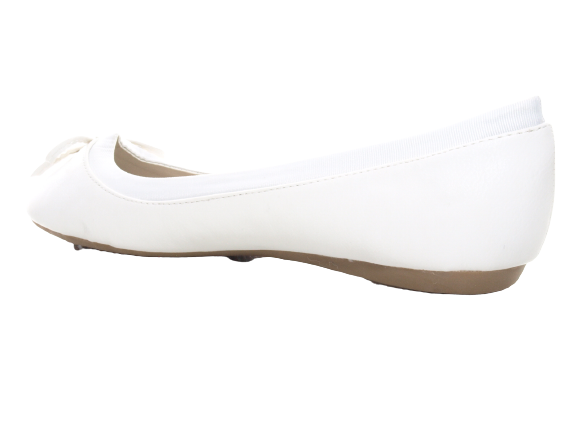Women's Slip-On Loafers Ballerina Moccasins Flats Casual White # 3345
