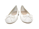 Damen Slipper Halbschuhe Ballerina Loafer Mokassins Slip On Flats Freizeit White # 3345