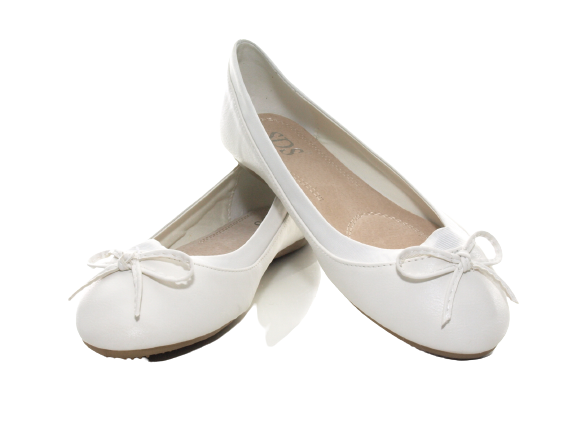 Women's Slip-On Loafers Ballerina Moccasins Flats Casual White # 3345