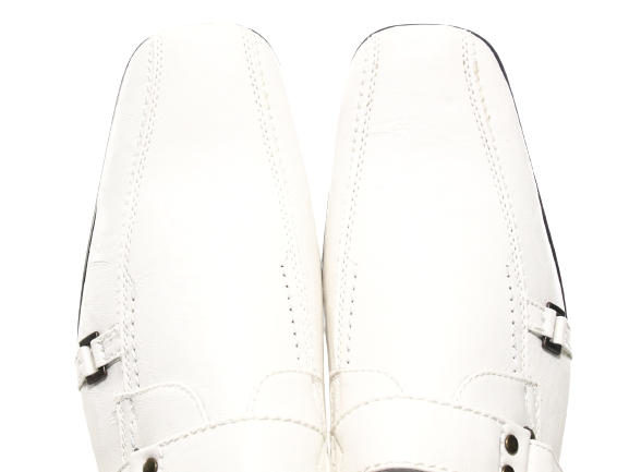 Herren Business Designer Halbschuhe Sport Schuhe White # 297206
