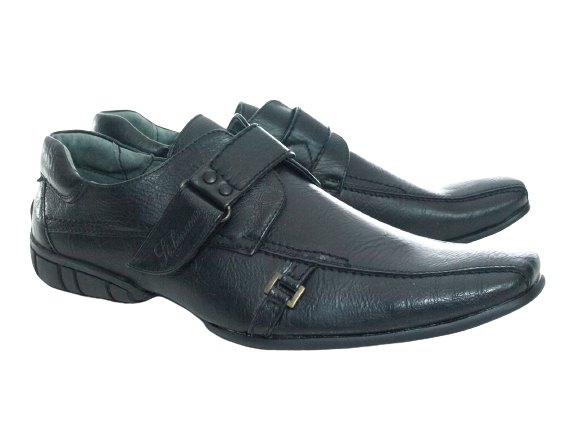 Men's Designer Business Low-top Sport Shoes Black # 297206