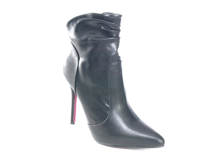 Damen Ankle Boots Stiefelette warm gefüttert Black # 9161
