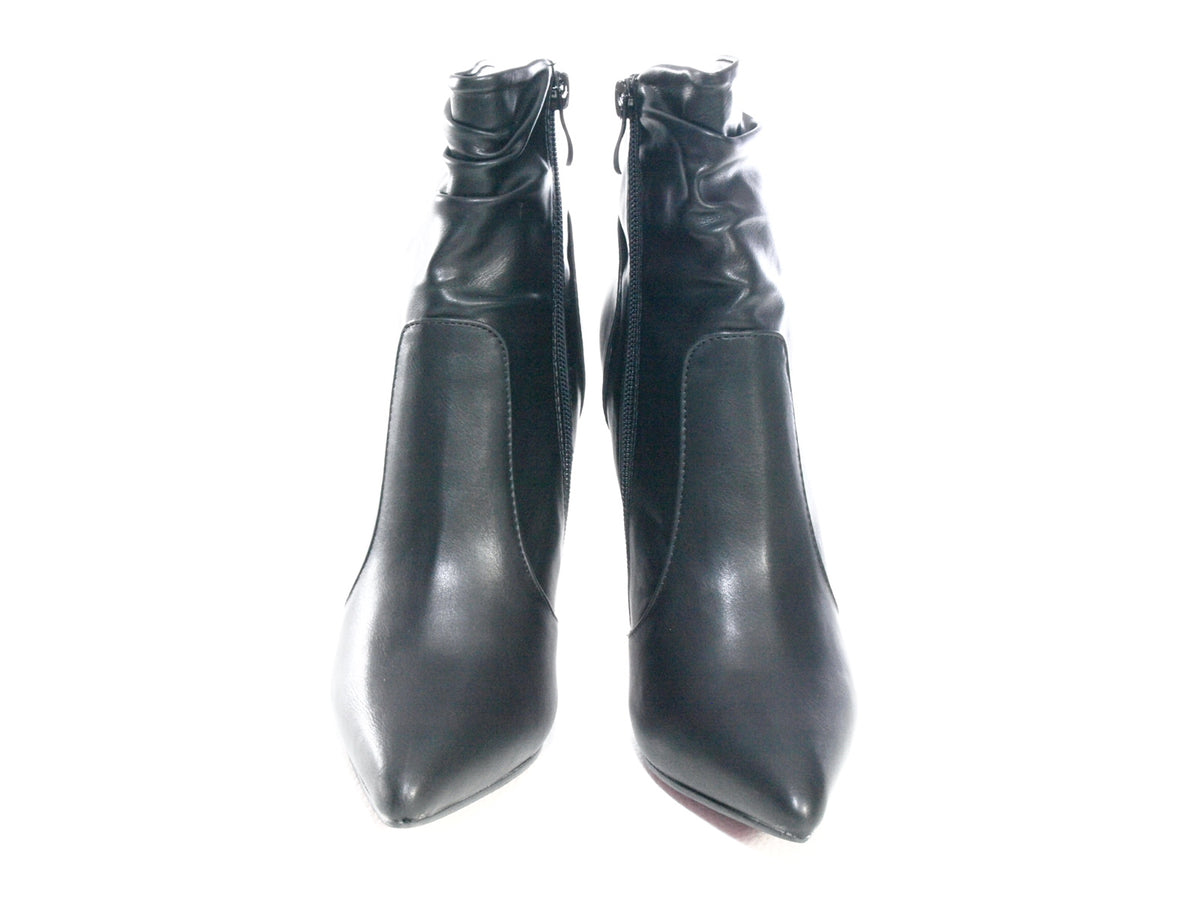 Damen Ankle Boots Stiefelette warm gefüttert Black # 9161