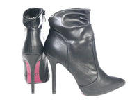 Damen Ankle Boots Stiefelette warm gefüttert Black # 9161