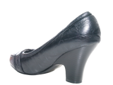 Damen Pumps Schuhe Black # 8652