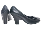 Damen Pumps Schuhe Black # 8652