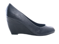 Damen Keilabsatz Pumps Wedges Black # 819