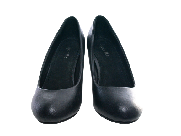 Damen Keilabsatz Pumps Wedges Black # 819