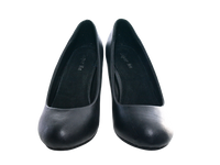 Damen Keilabsatz Pumps Wedges Black # 819