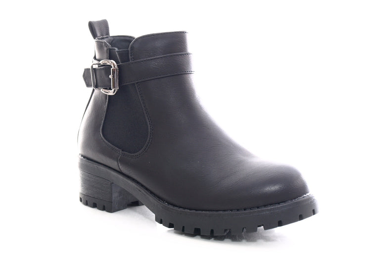 Bottines femme fourrées chaudes noir # 545