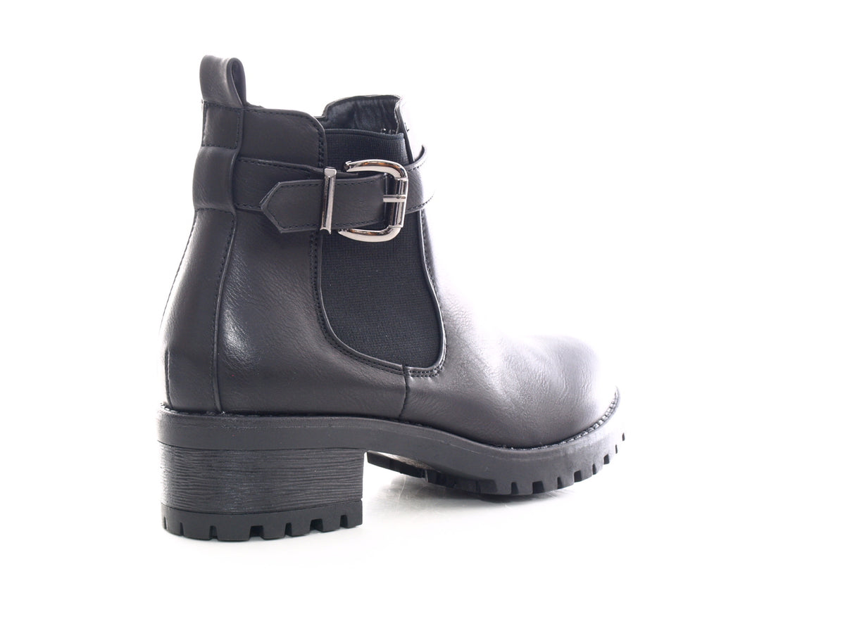 Bottines femme fourrées chaudes noir # 545