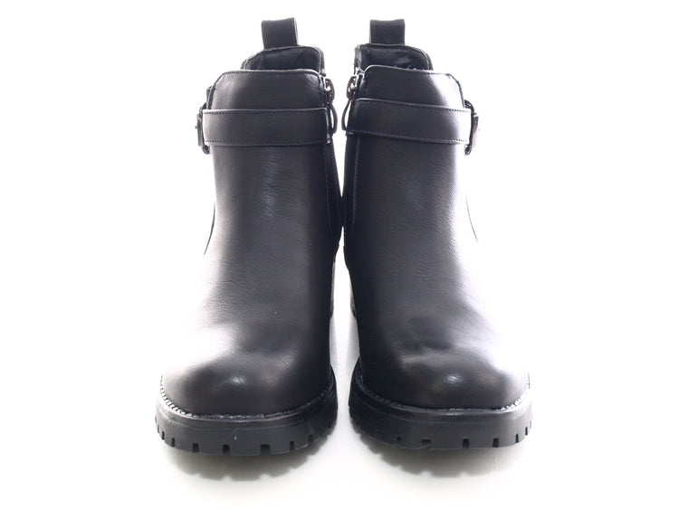 Bottines femme fourrées chaudes noir # 545
