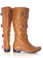 Damen Stiefel Boots Outdoor Winterboots Brown # 0981813