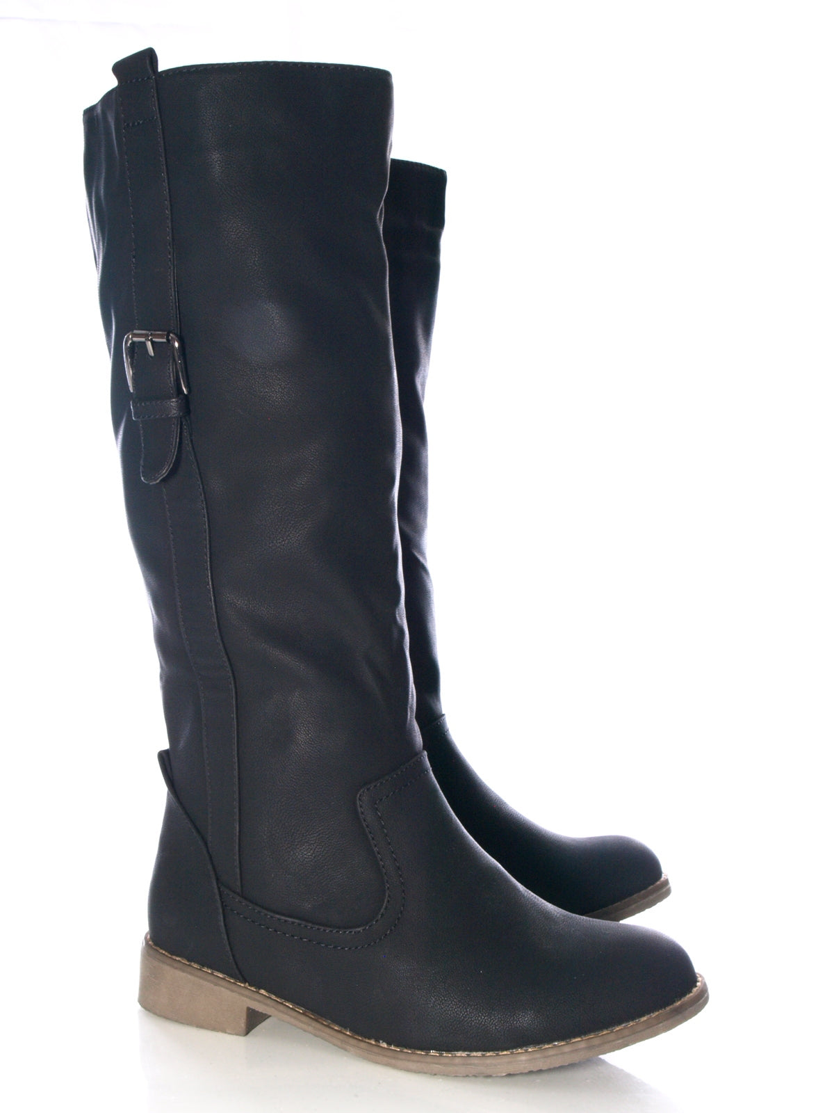 Damen Stiefel Boots Outdoor Winterboots warm gefüttert Black # 2109