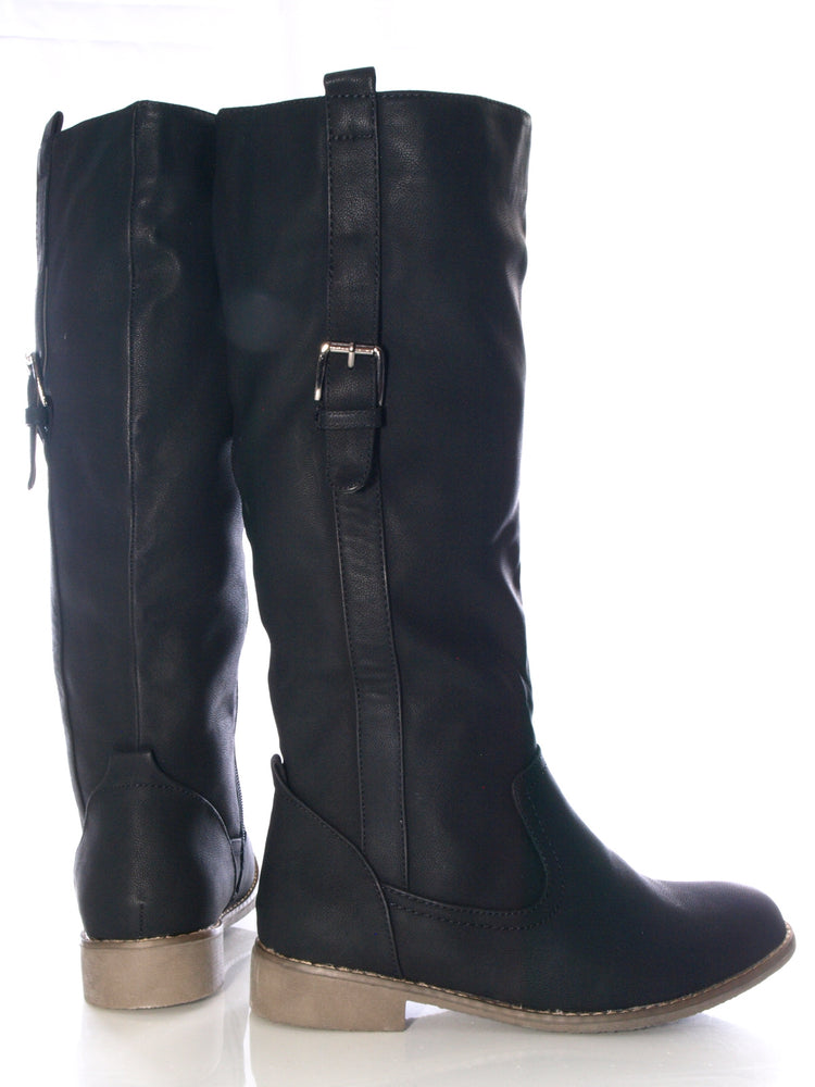 Damen Stiefel Boots Outdoor Winterboots warm gefüttert Black # 2109