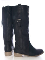 Damen Stiefel Boots Outdoor Winterboots warm gefüttert Black # 2109