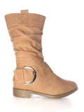 Damen Stiefel Boots Khaki # 215