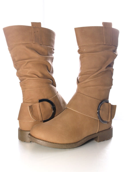 Damen Stiefel Boots Khaki # 215