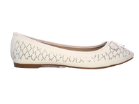 Damen Slipper Halbschuhe Ballerina Loafer Mokassins Slip On Flats Freizeit White # 53