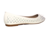 Damen Slipper Halbschuhe Ballerina Loafer Mokassins Slip On Flats Freizeit White # 53