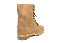 Damen Stiefeletten Schnürr Boots Outdoor Winterboots warm gefüttert Khaki # 618