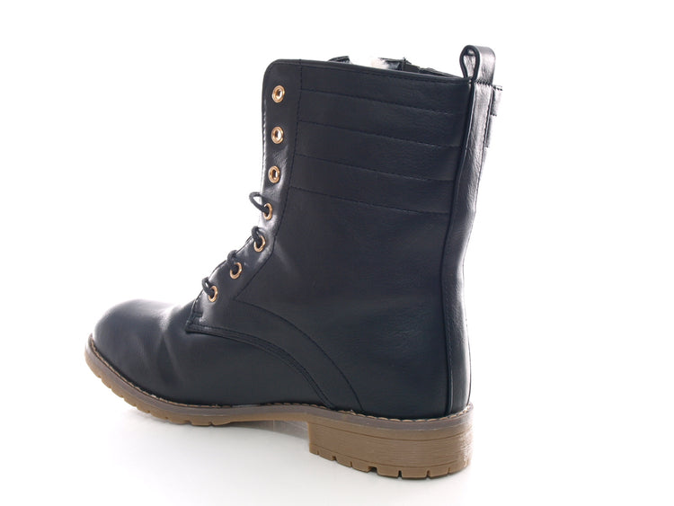 Bottines femme bottes outdoor bottes d'hiver fourrées chaud noir # 16