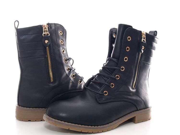 Women's ankle boots outdoor winter boots warm lined black # 16